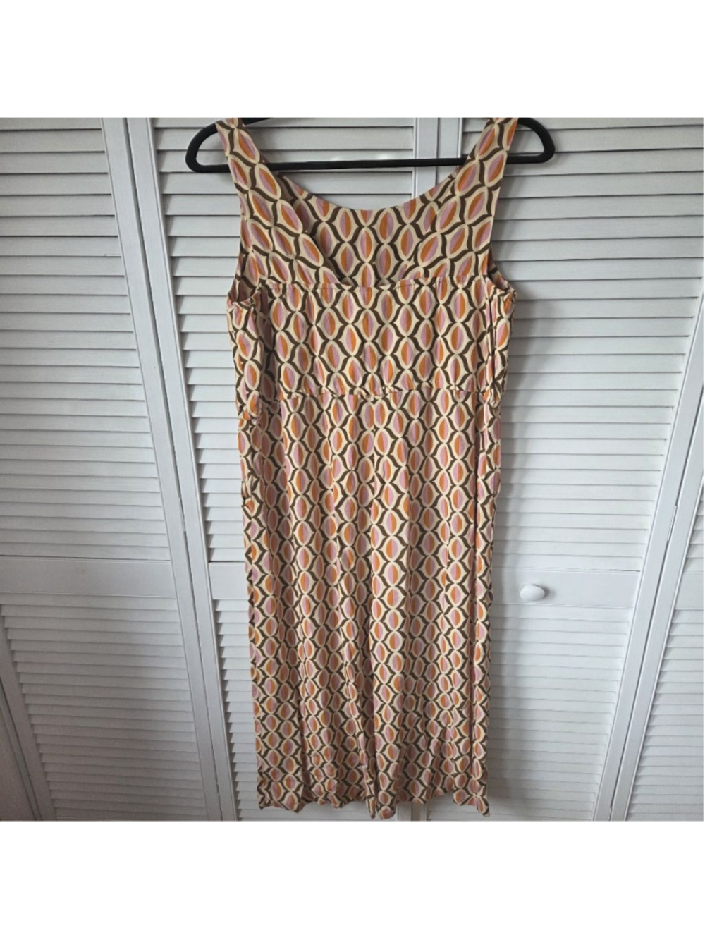 Women's Velvet by Graham & Spencer M Jumpsuit in Beige and Orange - Picture 6 of 14
